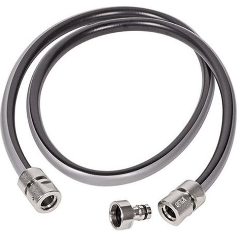 Karasto Anschlussset für Schlauchwagen 1/2 13mm 1,5m MS Ni GEKA plus Stecksystem (1/4)