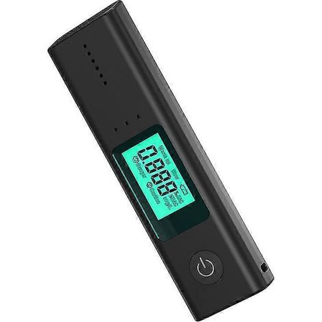 Alcootest avec écran rétroéclairé, testeur d'alcoolémie pour conduite en état d'ivresse, testeur de concentration d'alcool dans l'air expiré (1/5)