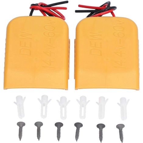 Batterieadapter-Dock-Stromanschluss mit 14-Gauge-Kabel, DIY-Elektrobedarf, 14,4–60 V