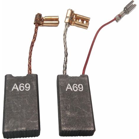 1 Paire - Charbon Moteur - Balai De Moteur - Pour Marteau-piqueur Bosch GBH 5-40 Et GSH 5 - Compatible Würth Et Berner - Noir - 22,5x12,2x6,1cm (1/3)