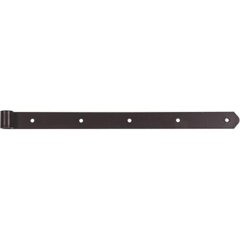 Ladenband  L.500mm  STA  negro  recubierto  de  plástico  redondeado  GAH (1/2)