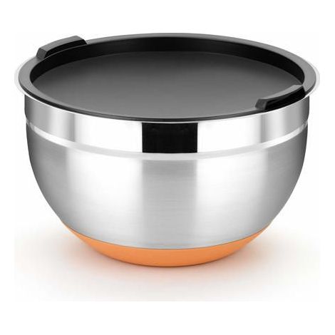 CIOTOLA INOX CON COPERCHIO EFFICIENTE