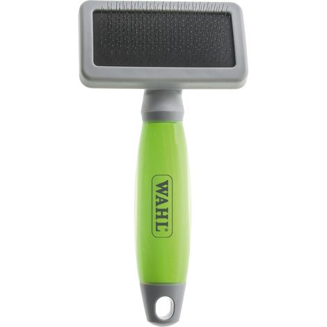 Brosse de toilettage pour chien - 1 unité - Poils souples et ergonomie - Démêlage doux et soin du pelage - Chiens de taille moyenne - Taille M (1/4)