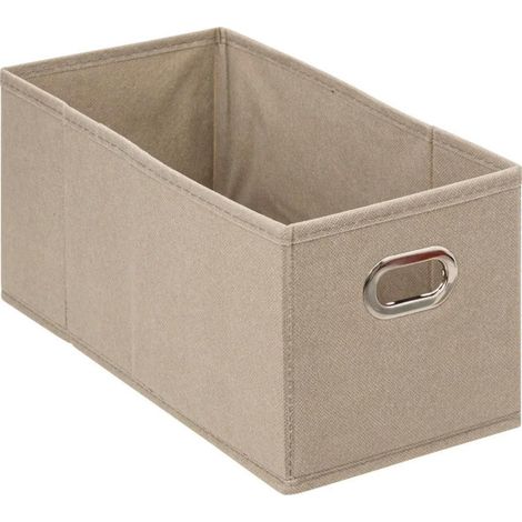 Boîte de Rangement Pliable "Nell" 15x31cm Lin (1/2)