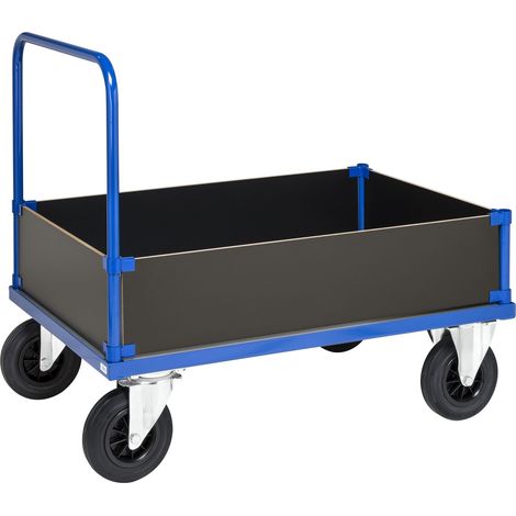 Carrello contenitore con freno 1200 x 800 x 900 carico 500K Kongamek KM435-3LB