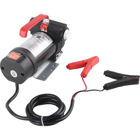 Pompe de transfert électrique 12V pour huile et carburant, extracteur de diesel avec buse, vidange automobile (1/5)