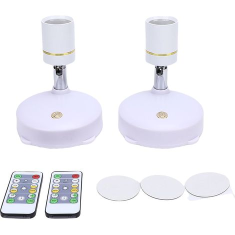 Spot mural LED haute luminosité, lumière blanche à intensité variable avec télécommande, plafonnier décoratif pour chambre, cuisine et salle de bain. (1/5)