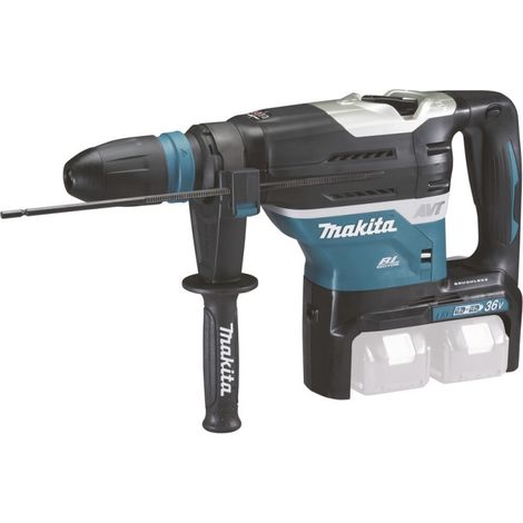 Makita Akku-Bohrhammer DHR400ZKUN, SDS-MAX, 2x 18V ohne Akku und Ladegerät im Koffer (1/3)