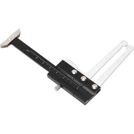 Jauge de profondeur métrique pour disques de frein 0-60mm, pied à coulisse pneumatique pour pneus, précision 0,1mm, portable, outil de mesure de sculpture. (1/5)