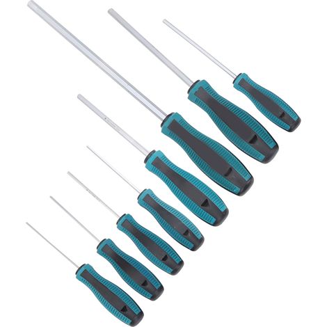8-teiliges Set Flachkopf-Sechskantschraubendreher mit Magnetkopf und Aufbewahrungstasche – ideal für den täglichen Gebrauch und die Wartung. (1/5)