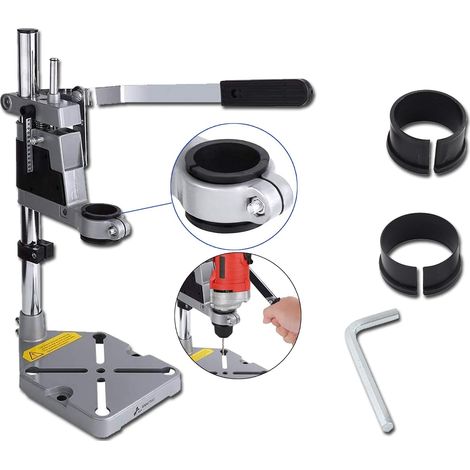Portaherramientas de reparación de banco de taladro eléctrico GABRIELLE, adecuado para trabajos de fijación de taladros eléctricos manuales como bricolaje, carpintería, reparaciones del hogar, etc.