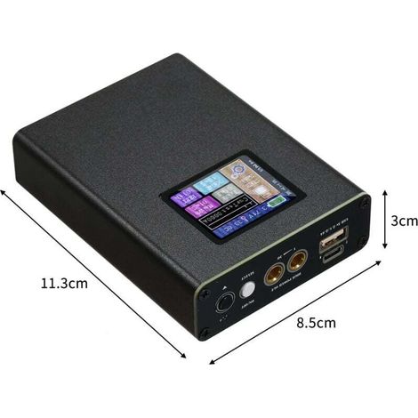 Machine de soudage par points numérique avec batterie au lithium et ampèremètre intégré, kit complet à monter soi-même (1/4)