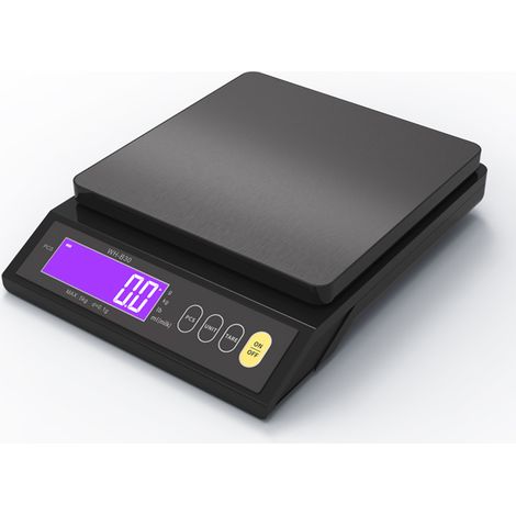 Balance électrique de cuisson rechargeable IP67, étanche, cuisine de haute précision avec comptage, tare, mise à zéro, fonction de conversion d'unité de mise hors tension automatique (1/5)