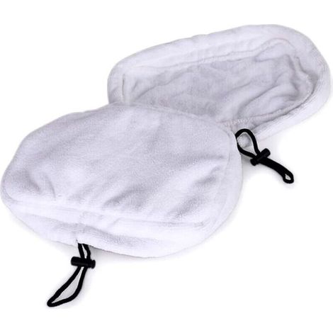 8-teiliges Dampfmopp-Set mit Mikrofaser-Reinigungspads und waschbaren Mopp-Ersatzteilen (1/5)