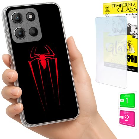 Funda para Motorola Moto G15 / G15 Power, carcasa trasera + cristal (1/5)