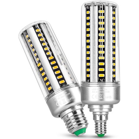 Risparmia energia con le nostre lampadine LED E27 25W bianco caldo 2700K Lampadina alogena equivalente E27 250 W, 3000 LM, angolo di 360 °, non dimmerabile, senza sfarfallio.