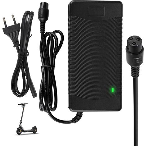 54,6V 2A Chargeur Trotinette Electrique pour M4/M4Pro，E-Cross Pro，48V Chargeur Universel pour H5/H5 Pro，12mm-3pin Prise Chargeur Rapide pour Speedway (1/5)