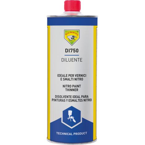 DI750 - DILUENTE NITRO ANTINEBBIA DA 1 LITRO ECO SERVICE