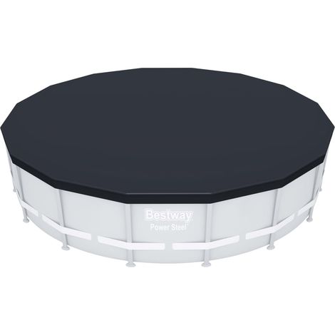 Bestway Couverture de piscine Flowclear 488 cm (1/5)