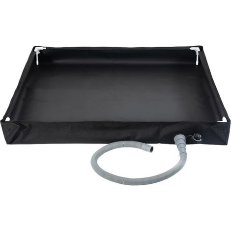 Base De Douche Pliable Pour Camping, Bac De Douche Portable, Bac Douches Pliable Camping Car, Base De Bain Avec Tuyau De Drain Drainage - Panage De Bases De Douches De Camp Portable Avec Tuyau (1/4)