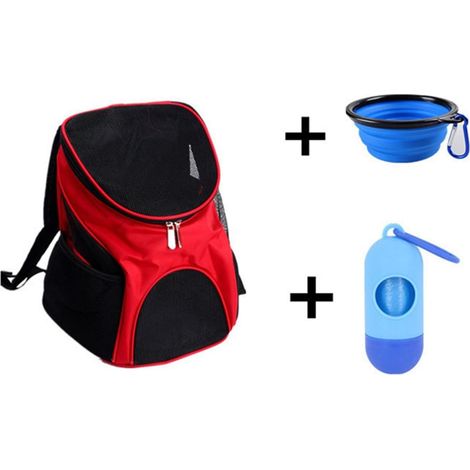 1 Sac à dos pour chien, imperméable, compartiment ordinateur, aération optimale, transport avion (1/5)