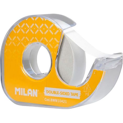 Blister doppelseitiges Klebeband 15 mm x 10 m Milan (1/3)