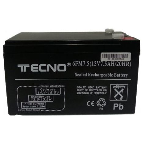 Batteria per Ups al Piombo 12V 7.5A