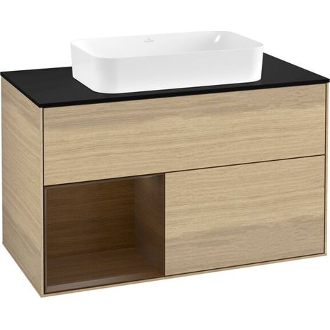 Villeroy & Boch G242GNPC Meuble sous lavabo Finion G24 (1/2)
