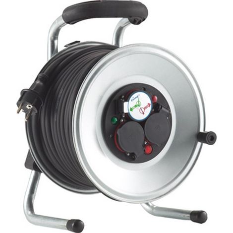 Cavo Tamburo, Lamiera Di Acciaio, Ip 44, Neoprene, Lunghezza Cavo 40 M Tipo Di Cavo: H07 Rn-F 3G1.5