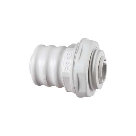 poly pool - raccordo scatola di derivazione - guaina ø 12 mm ip65 grigio