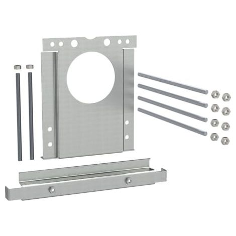 Tôle de renforcement pour cloison sèche – Bâti support WC Geberit Duofix – Pour parois à un ou deux habillages – Largeur 50 cm (1/3)