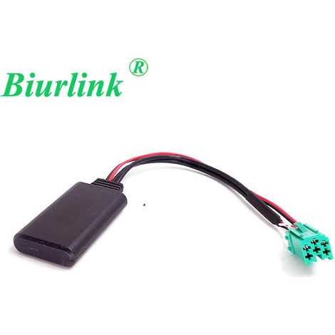 Module Bluetooth Biurlink pour voiture, câble adaptateur auxiliaire pour Renault Megane, Laguna, Clio et Espace (2005-2011). Liste des modèles compatibles avec l'autoradio. (1/4)
