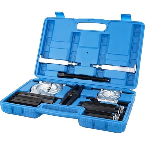 Kit separador de rodamientos, capacidad de 5 toneladas, mordaza de 3 pulgadas, mordaza de 2 pulgadas, horquilla de 6 pulgadas, acero tratado térmicamente. (1/5)