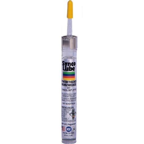 Synco Lube® - Olio multiuso con Syncolon® (PTFE), 7 ml, confezione singola