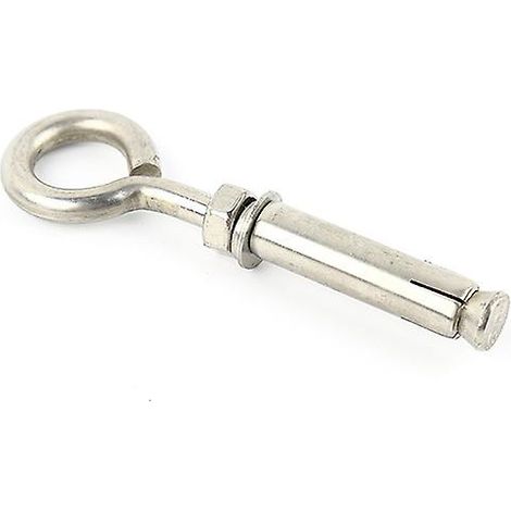 boulons d'expansion M6, en acier inoxydable 304, pour ancrage de béton, avec œillets et crochet fermé. (1/5)