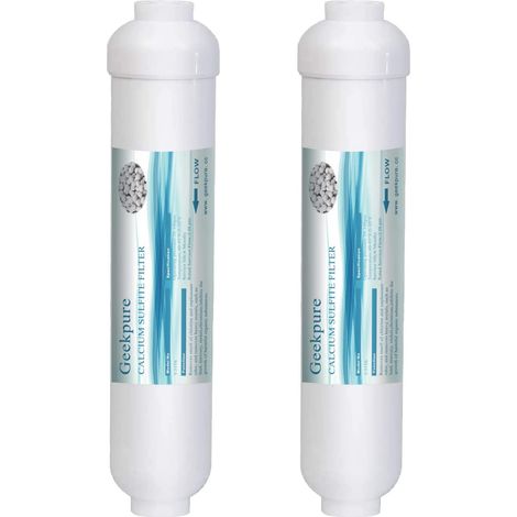 Filtre de remplacement pour kit de filtration d'eau potable en ligne sous l'évier