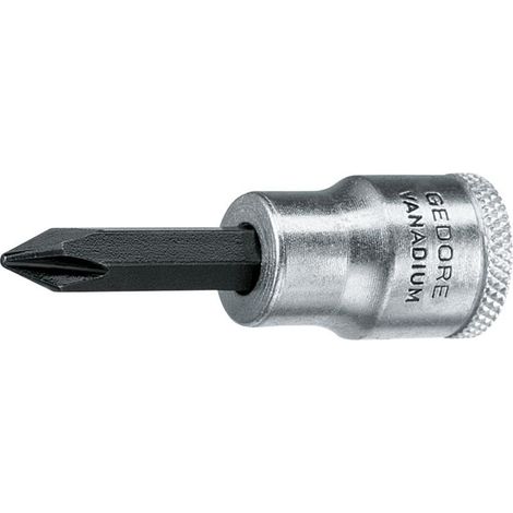 Gedore IKS 30 2 6666880 Kreuzschlitz Phillips Schraubendrehereinsatz PH 2 3/8" (10 mm) (1/3)