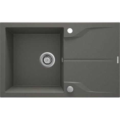 Fregadero DEANTE Andante (ZQNT113) granito, 1 cámara 78x49 cm (1/4)