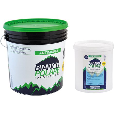 1PZ IDROPITTURA LAVABILE ANTIMUFFA TRASPIRANTE Lt.   4