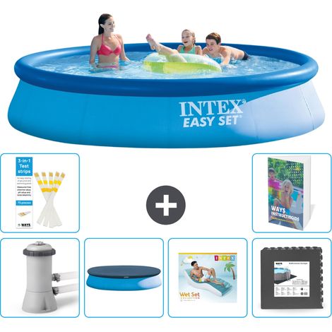 Easy Set Pool Rund - 396x84 cm - 7-teilig  S223 (1/5)