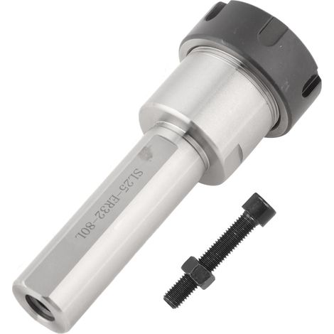 Porte-pince de serrage, rallonge à tige droite, outil de taraudage pour tour CNC SL25-ER32-80L (1/5)
