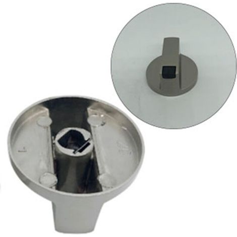 8 pièces boutons de cuisinière 6mm en métal pour remplacement de commande de plaque de cuisson gaz (1/4)