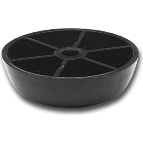 Möbelgleiter (Möbelfüße) ø 44 mm Höhe 15 mm Polsterfüße Kunststoff schwarz