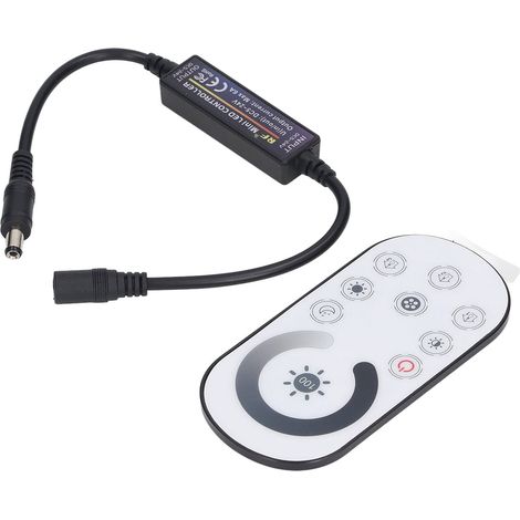 Mini Télécommande RF, Mini Contrôleur de Gradateur RF sans Fil pour Table de Chevet (1/5)
