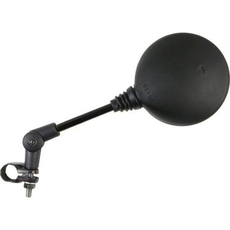 Espejo retrovisor plegable universal con abrazadera izquierda/derecha (E141) Negro