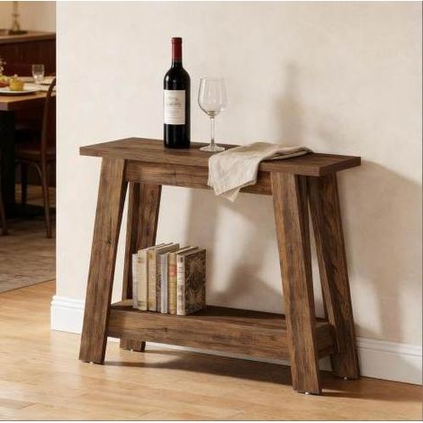Mobile ingresso consolle con ripiani in MDF 105 cm OKMYHOME (1/5)