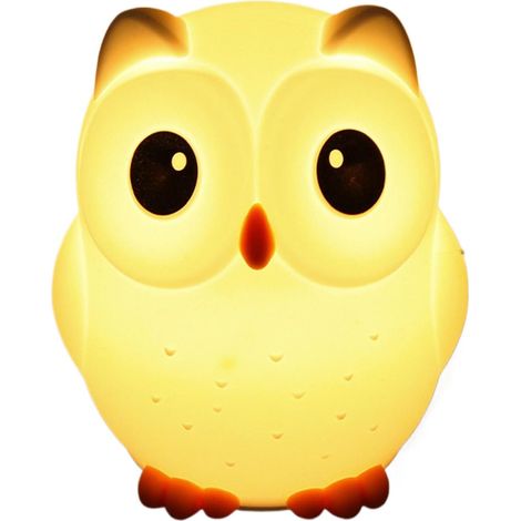 Veilleuse Tactile Chouette Lampe de chevet Chouette en (1/5)