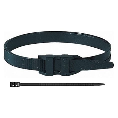 Fascetta nylon nera 510×9mm ITP6456XE Easy Belt per gestione cavi e cablaggi