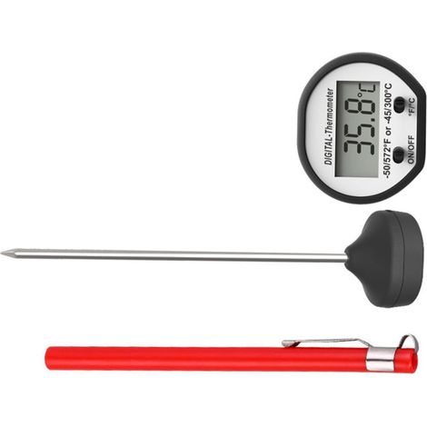 Mikinona Thermomètre Alimentaire Électronique Avec Précise Pour (1/5)