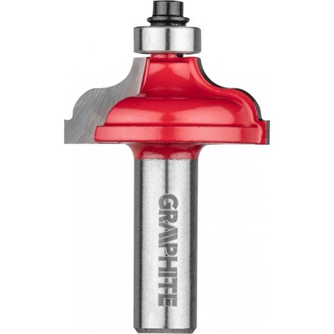 Fresa sagomatrice con cuscinetto, arrotondamento, HM, 38,6 x 15,9 mm, gambo da 12 mm (1/2)
